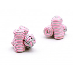 Toulouse Silk Knot Cufflinks