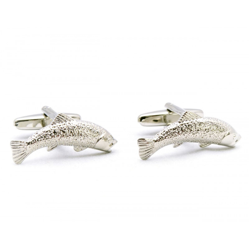 Salmon Fish Cufflinks