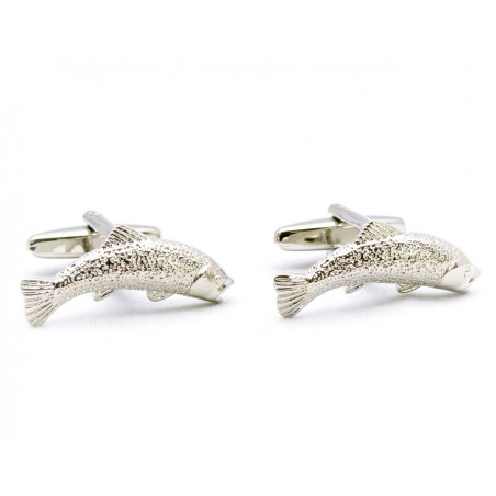 Salmon Fish Cufflinks
