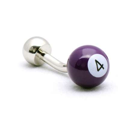 Purple Billiard Ball Cufflinks