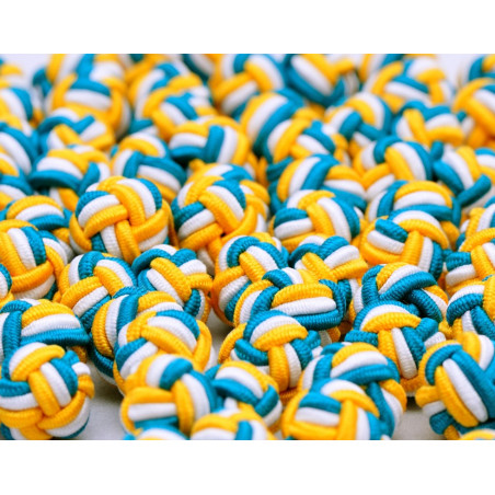 Castries Silk Knot Cufflinks