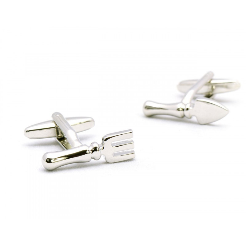Pastry Cufflinks (Fork & Server)
