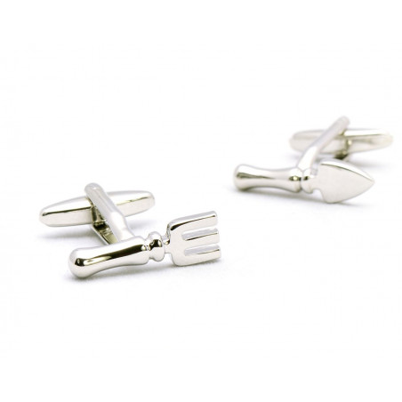 Pastry Cufflinks (Fork & Server)