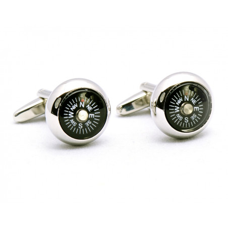 "East" Compass Cufflinks