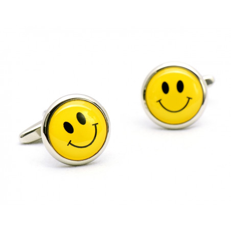 Smiley Face Cufflinks