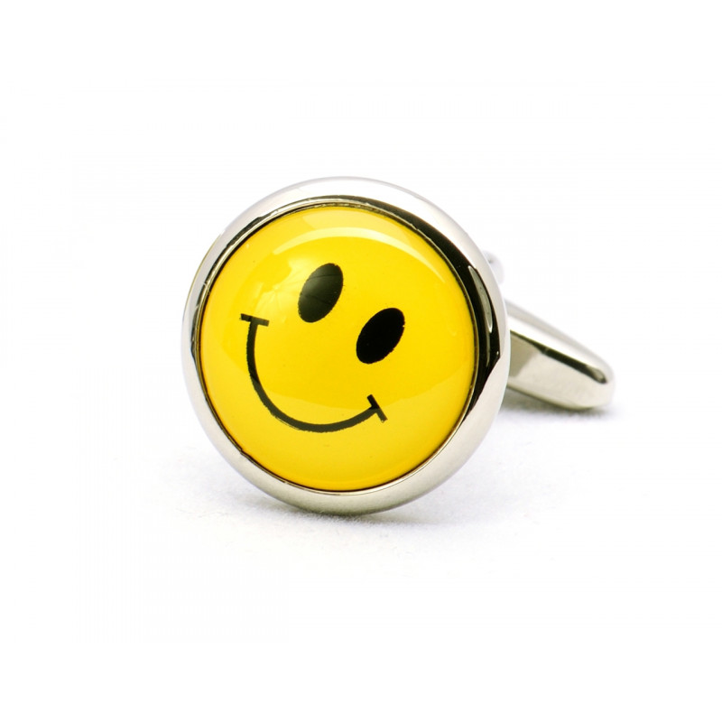 Boutons de manchette Smiley