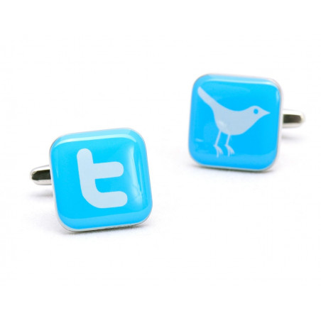 Twitter Cufflinks