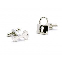 Unlocked Padlock Cufflinks
