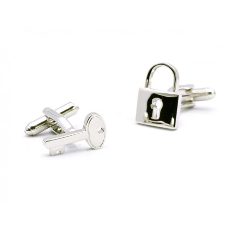 Unlocked Padlock Cufflinks