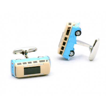 "Woodstock" VW Van Cufflinks