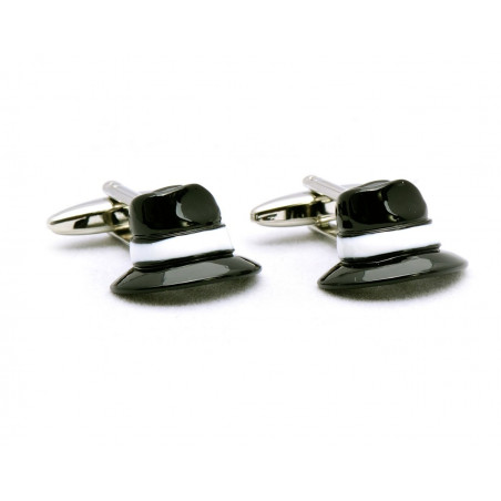 Borsalino Hat Cufflinks