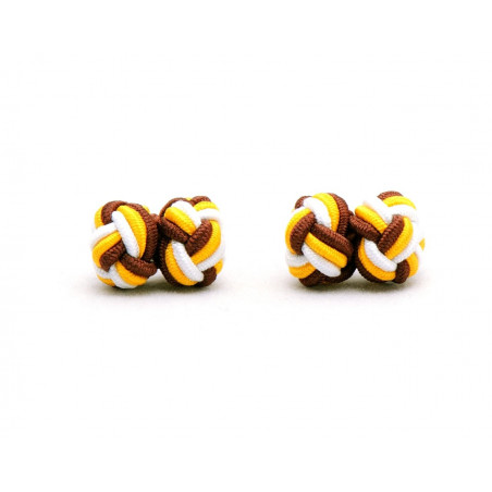 Dili Silk Knot Cufflinks