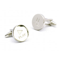 Play / Pause Cufflinks
