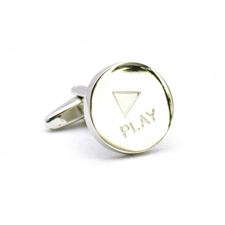 Play / Pause Cufflinks