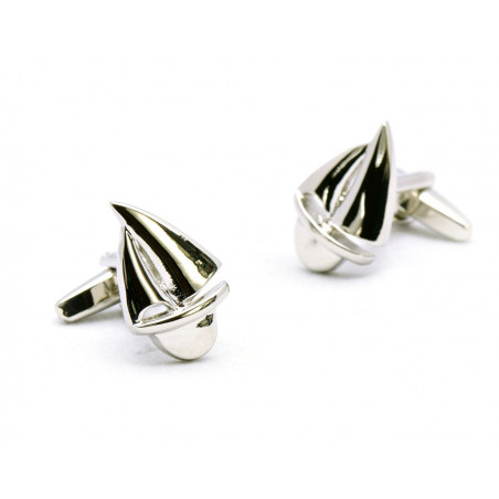 Vendée Globe Sailboat Cufflinks
