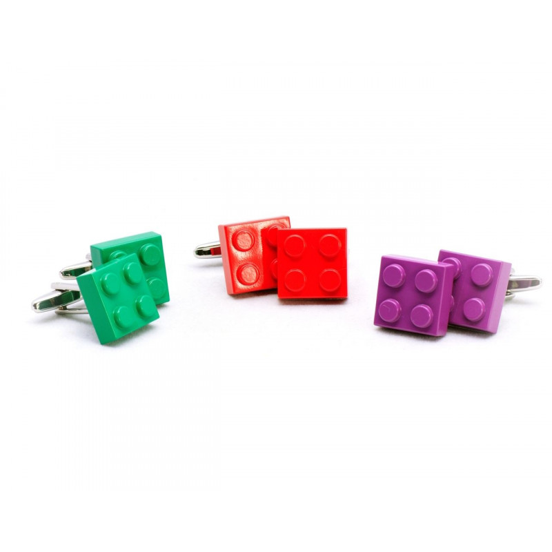 Lego Cufflinks Set (3 Pairs) II
