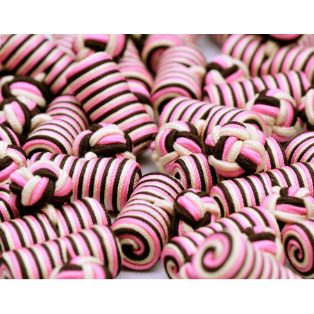 Kathmandu Silk Knot Cufflinks
