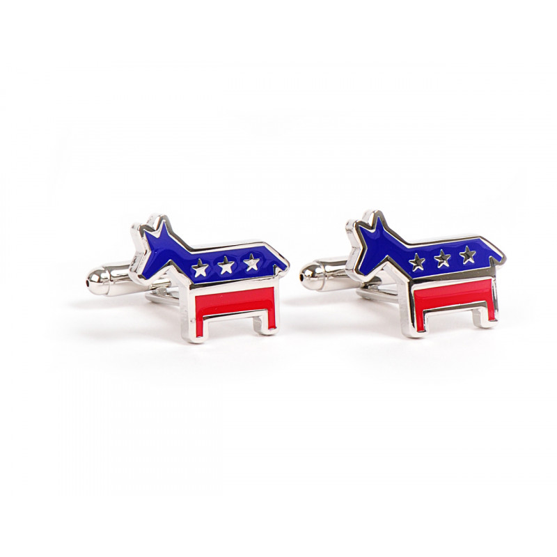 Boutons de manchette Democratic Donkey