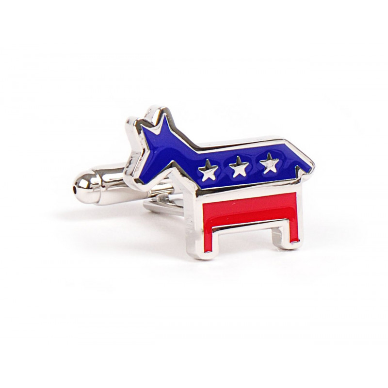 Boutons de manchette Democratic Donkey