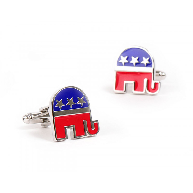 Boutons de manchette Grand Old Party