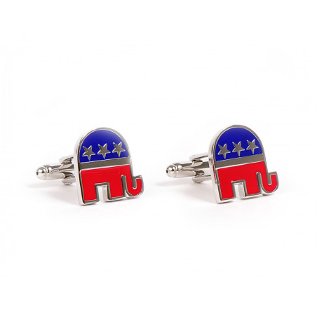 Republican Elephant Cufflinks (GOP)