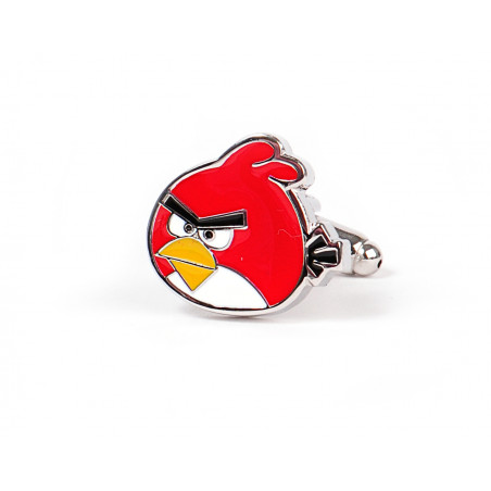 Angry Birds Cufflinks (Red)