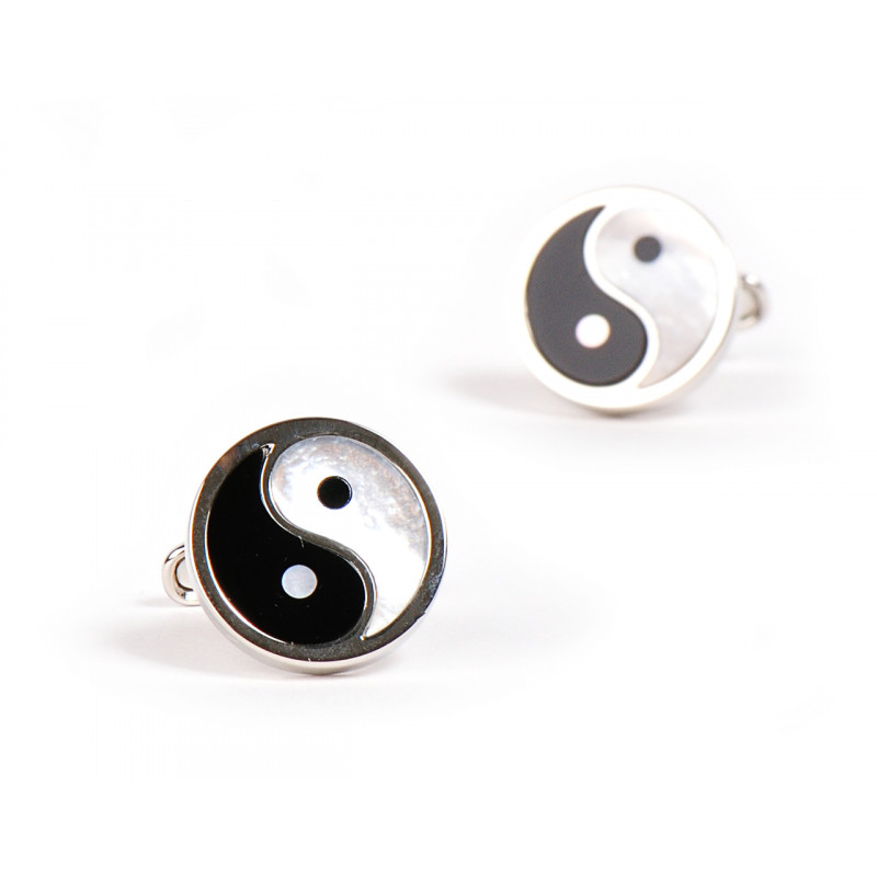 Boutons de manchette Ying & Yang