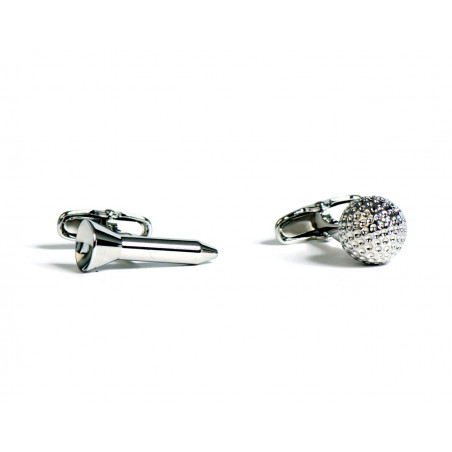 Golf Tee & Ball Cufflinks