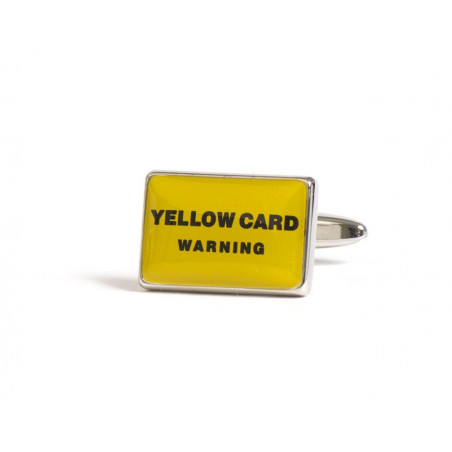 Red & Yellow Card Cufflinks