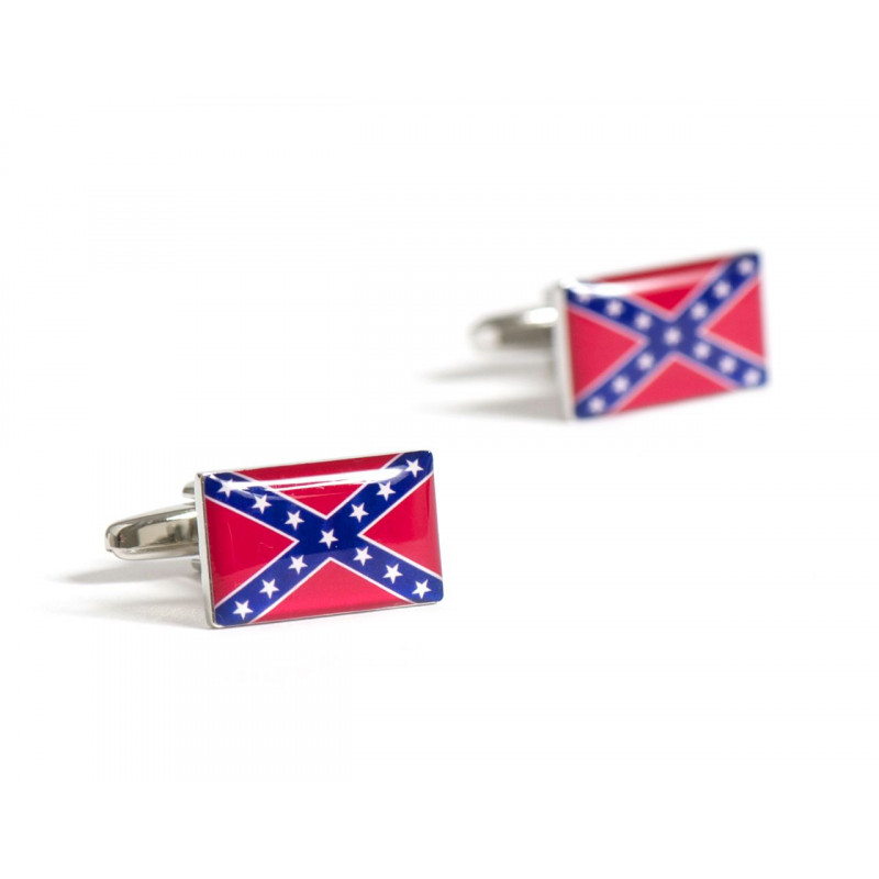 Rebel Flag Cufflinks