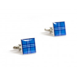 Cosmic Love Tartan Cufflinks