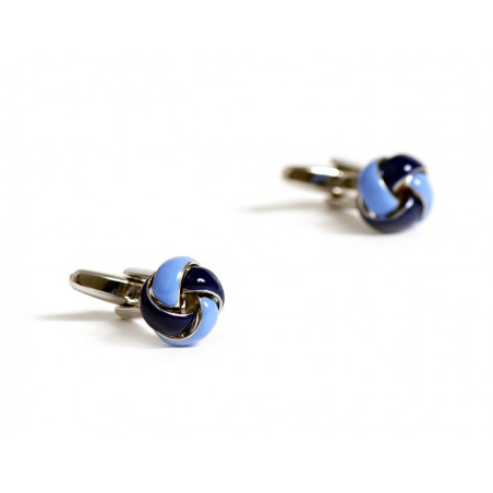 Taro Silk Knot Cufflinks