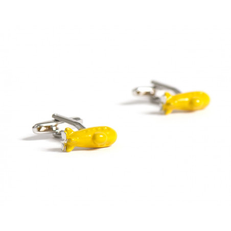 Yellow Submarine Cufflinks (Le Redoutable)