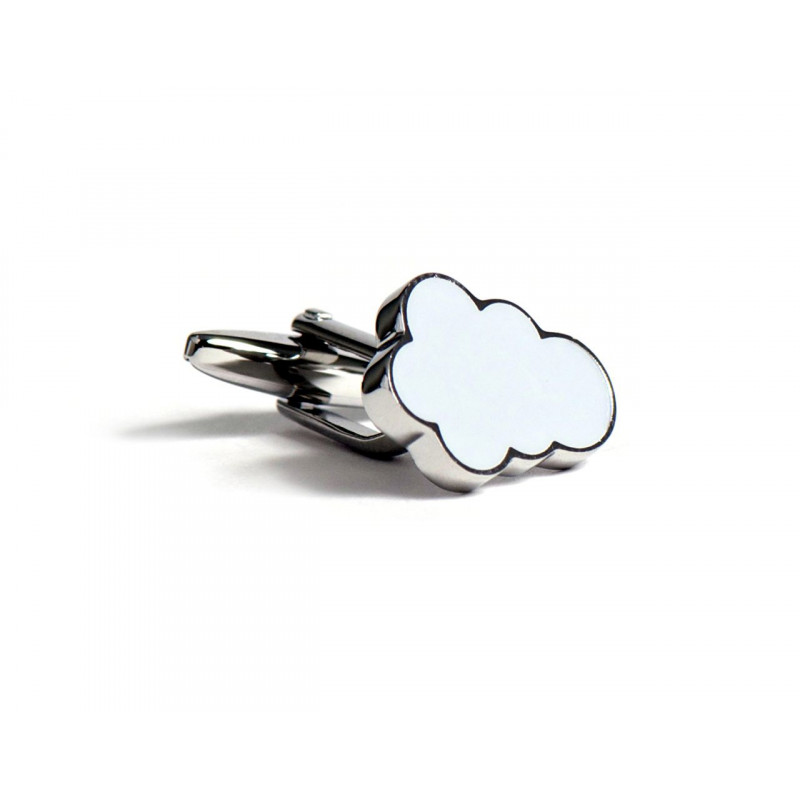 Boutons de manchette Nuages