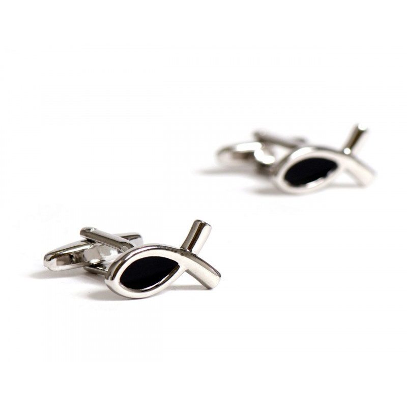 Ichthys Fish Cufflinks