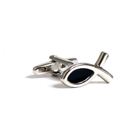 Ichthys Fish Cufflinks