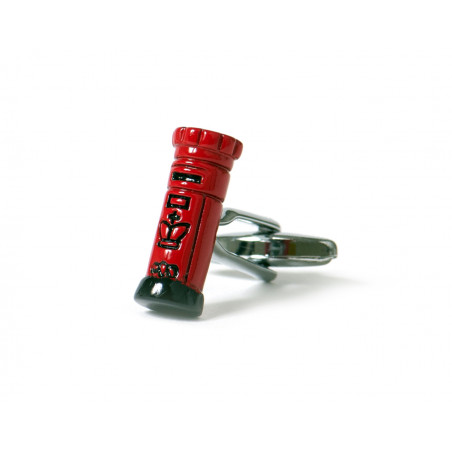 Mr Postman Pillar Box Cufflinks