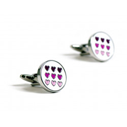 Triple Heart Cufflinks