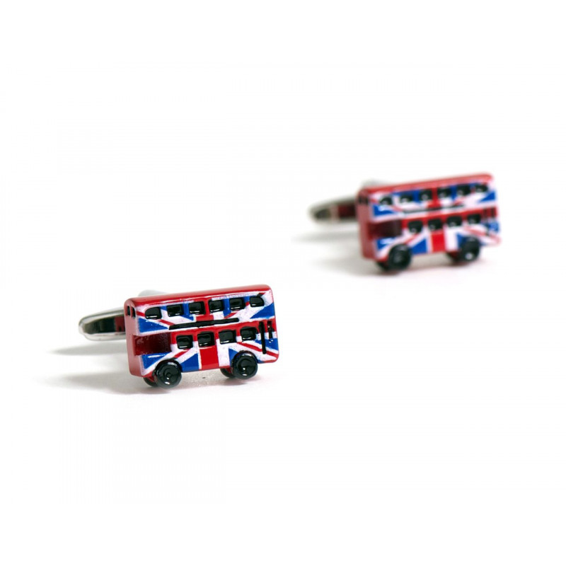 Boutons de manchette London Bus