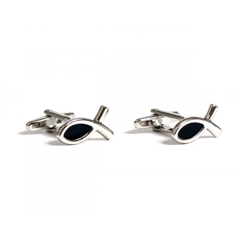 Ichthys Fish Cufflinks