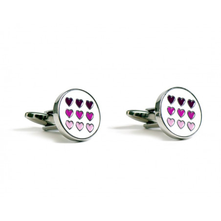 Triple Heart Cufflinks