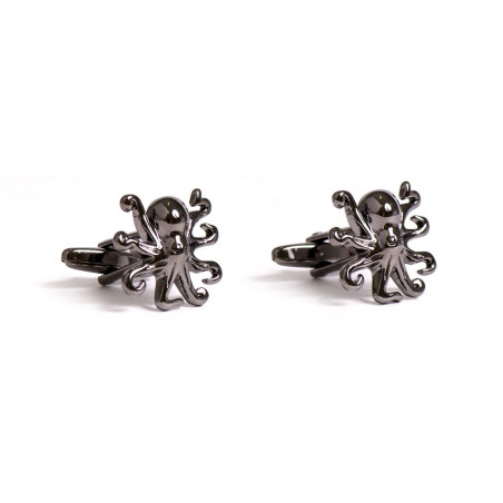 Black Octopus Cufflinks