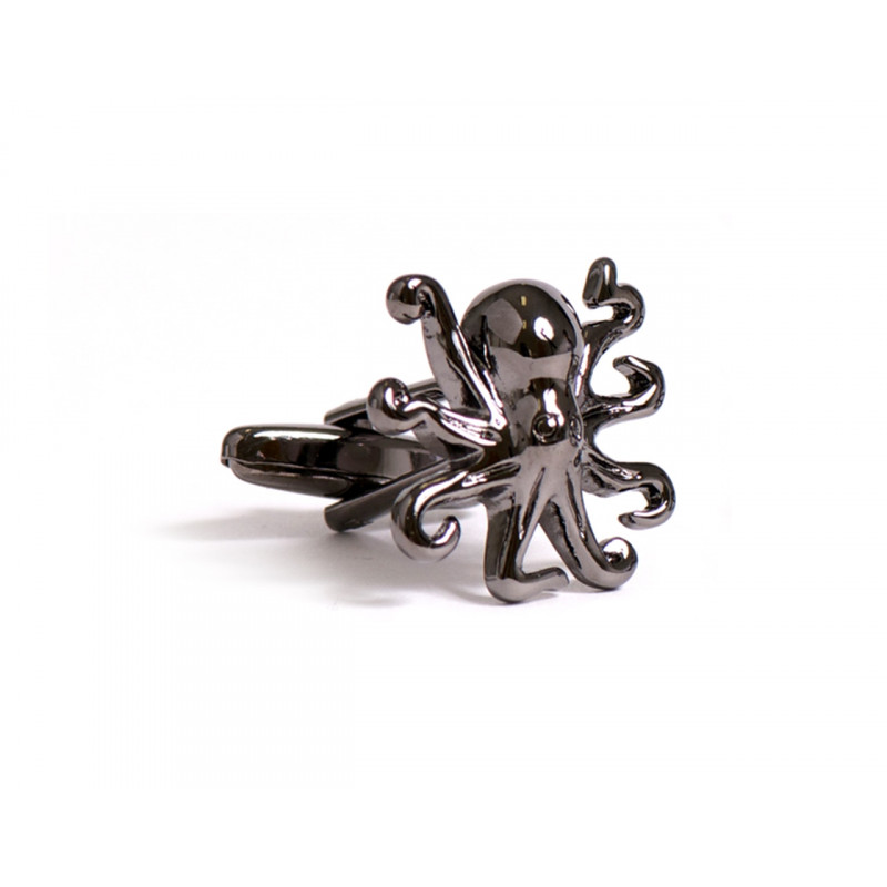 Black Octopus Cufflinks
