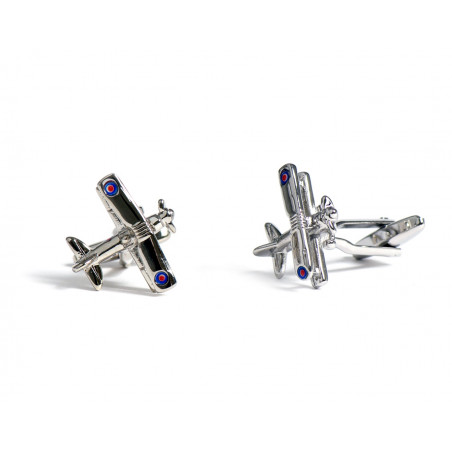 Saint-Exupéry Biplane Cufflinks
