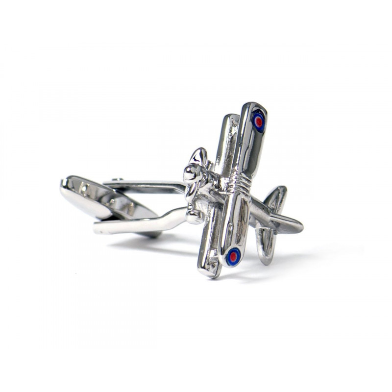 Saint-Exupéry Biplane Cufflinks