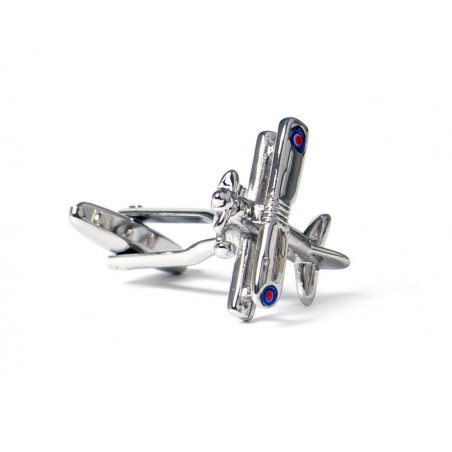 Saint-Exupéry Biplane Cufflinks