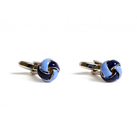 Taro Silk Knot Cufflinks