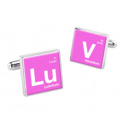 LuV Periodic Table Cufflinks