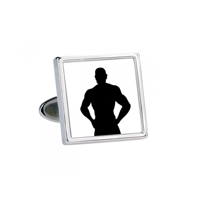 Boutons de manchette Muscle Man
