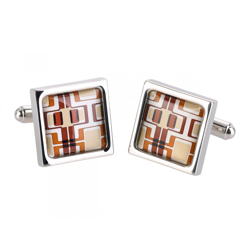 Boutons de manchette Brown Wallpaper